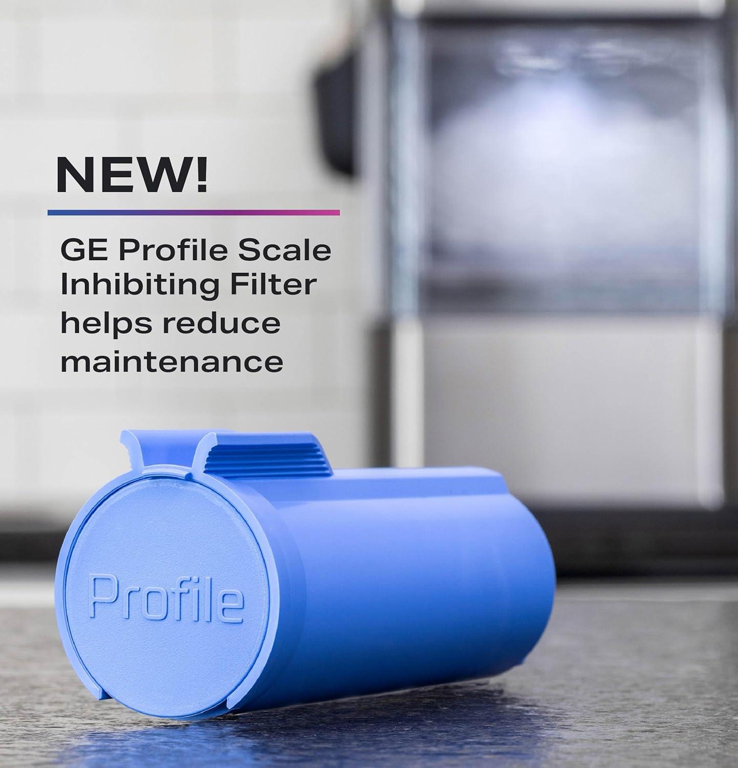 imageGE Profile Opal  Replacement Water Filter for Opal Nugget Ice Maker  Cleans and Filters Water for Fresh Ice  Replace Every 3 Months for Best Results  Easy Install  Pack of 1Scale Inhibiting Filter