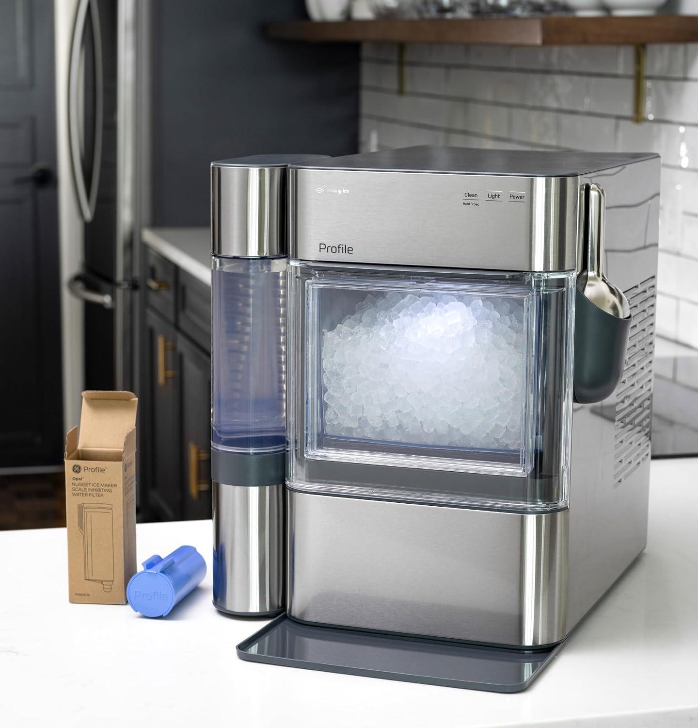imageGE Profile Opal  Replacement Water Filter for Opal Nugget Ice Maker  Cleans and Filters Water for Fresh Ice  Replace Every 3 Months for Best Results  Easy Install  Pack of 1Scale Inhibiting Filter