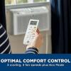imageGE AWCS10WWA Window Air Conditioner WiFi Enabled EnergyEfficient Cooling for Medium Rooms up to 450 sq ft Easy Install Kit Control Using Remote or Smartphone App New 10000 BTU WhiteWhite