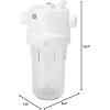 imageGE FXHSC Whole House Water Filter Replacement for Water Filtration System NSF Certified Reduces Sediment Rust ampamp Other Impurities Replace Every 3 Months for Best Results 1 FilterGXWH40L
