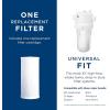 imageGE FXHSC Whole House Water Filter Replacement for Water Filtration System NSF Certified Reduces Sediment Rust ampamp Other Impurities Replace Every 3 Months for Best Results 1 FilterFXHTC