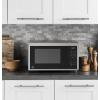 imageGE GCST09N1WWW Microwave Oven 900watt 7 Auto Cooking Settings ChildLock Technology Kitchen Essentials for The Countertop Dorm Room or Apartment 09 Cu Ft WhiteStainless Steel