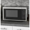 imageGE GCST09N1WWW Microwave Oven 900watt 7 Auto Cooking Settings ChildLock Technology Kitchen Essentials for The Countertop Dorm Room or Apartment 09 Cu Ft WhiteStainless Steel