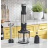 imageGE Immersion Blender  Handheld Blender for Shakes Smoothies Baby Food ampamp More  Includes Whisk ampamp Blending Jar  2Speed  Interchangeable Attachment for Easy Clean  500 Watts  Stainless SteelImmersion Blender with Accessories