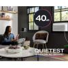imageGE PROFILE PWDV10WWF 10000 BTU Inverter Window Air Conditioner Unit Energy Efficient AC Cooling up to 450 sq ft Ultra Quiet Smart Home Capable Includes Remote and Install Kit WhiteWhite