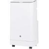 imageGE Portable 3in1 Air Conditioner with Dehumidifier and Fan 9000 BTU Cooling for 250 sq ft rooms Includes Remote Vent Hose and Easy Window Install Kit WiFi ampamp SMART Connected White14000 BTU
