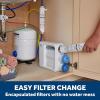 imageGE Pre ampamp Post Filter Set Compatible with Select GE Under Sink Filtration Systems Including GXRQ18NBN GNRQ18NBN GXRV40TBN Replace Every 6 Months FQ18PNGXRV40TBN