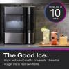 imageGE Profile Opal 20 with 075 Gallon Tank Chewable Crunchable Countertop Nugget Ice Maker Scoop included 38 lbs in 24 hours Pellet Ice Machine with WiFi ampamp Smart Connected Stainless SteelBlack Stainless
