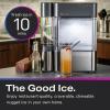 imageGE Profile Opal 20 with 075 Gallon Tank Chewable Crunchable Countertop Nugget Ice Maker Scoop included 38 lbs in 24 hours Pellet Ice Machine with WiFi ampamp Smart Connected Stainless SteelStainless Steel