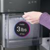 imageGE Profile Opal 20 with 075 Gallon Tank Chewable Crunchable Countertop Nugget Ice Maker Scoop included 38 lbs in 24 hours Pellet Ice Machine with WiFi ampamp Smart Connected Stainless SteelBlack Stainless