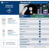 imageGE Profile Tankless Reverse Osmosis Under Sink Water Filtration System with Faucet Reduces 95 Impurities including Lead Chlorine PFOS Arsenic ampamp More Filters FQ400PT FQ400MT PXRQ400TFQ400MT