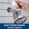 imageGE Shower Replacement Filter Removes Chlorine Fits GXSM01TBL Filtration System Replace Every 6 Months FXSCTGXSM01TBL