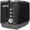 imageGE Stainless Steel 4 Slice Toaster  Extra Wide Slots for Bagels Breads Waffles ampamp More  7 Shade Options  Countertop Kitchen Essentials  1500 wattBlack