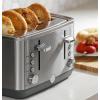 imageGE Stainless Steel 4 Slice Toaster  Extra Wide Slots for Bagels Breads Waffles ampamp More  7 Shade Options  Countertop Kitchen Essentials  1500 wattStainless Steel