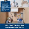 imageGE Under Sink Water Filter Replacement Dual Flow Reduces Sediment Rust ampamp Other Impurities from Water Fits GXK255TBN Under Sink Filtration System Replace Every 6 Months FQK2J 2 FiltersGXK255TBN