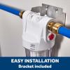 imageGE Whole House Water Filtration System Reduce Sediment Rust ampamp More Install Kit ampamp Accessories Included Filter Not Included Replace Filter FXWTC FXUSC FXWPC FXWSC Every 3 Months GXWH20T