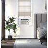 imageGE Window Air Conditioner Unit 5000 BTU for Small Rooms up to 150 sq ft with Manual Adjustable Fan and Cooling Settings Perfect for Small Bedroom or Living Room Easy Install Kit Included WhiteWhite