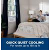 imageGE Window Air Conditioner Unit 5000 BTU for Small Rooms up to 150 sq ft with Manual Adjustable Fan and Cooling Settings Perfect for Small Bedroom or Living Room Easy Install Kit Included WhiteWhite