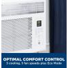imageGE Window Air Conditioner Unit 5000 BTU for Small Rooms up to 150 sq ft with Manual Adjustable Fan and Cooling Settings Perfect for Small Bedroom or Living Room Easy Install Kit Included WhiteWhite