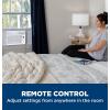 imageGE Window Air Conditioner Unit 5000 BTU for Small Rooms up to 150 sq ft with Manual Adjustable Fan and Cooling Settings Perfect for Small Bedroom or Living Room Easy Install Kit Included WhiteWhite