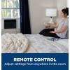 imageGE Window Air Conditioner Unit 5000 BTU for Small Rooms up to 150 sq ft with Manual Adjustable Fan and Cooling Settings Perfect for Small Bedroom or Living Room Easy Install Kit Included WhiteBlack