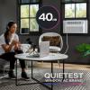 imageProfile AHTR14AC GE Inverter 14000 WiFi Enabled Ultra Quiet Efficient for Large Rooms Easy Installation with Included Kit 14K AC Unit Energy Star White Window Air Conditioner 13500 BTUWhite