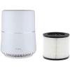 imageProfile Air Purifier  Removes Allergens Odors ampamp Other Impurities  Complete With Air Quality Sensor for Auto Fan Adjustment ampamp Child Lock  Low Volume  Perfect for Small Rooms  White