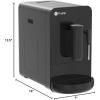imageProfile GE Automatic Espresso Machine  Milk Frother  Brew in 90 Seconds  20 Bar Pump Pressure for Balanced Extraction  Five Adjustable Grind Size Levels  WiFi Connected for Customization  BlackAutomatic Espresso  Frother