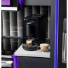 imageProfile GE Automatic Espresso Machine  Milk Frother  Brew in 90 Seconds  20 Bar Pump Pressure for Balanced Extraction  Five Adjustable Grind Size Levels  WiFi Connected for Customization  BlackAutomatic Espresso