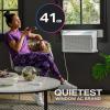 imageProfile PHNT10CC Clearview Air Conditioner 10300 Inverter Technology Ultra Quiet Medium Rooms up to 450 Sq FT Full Window View with Easy Installation EnergyEfficient Cooling 10300 BTU WhiteWhite