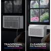 imageProfile PHNT10CC Clearview Air Conditioner 10300 Inverter Technology Ultra Quiet Medium Rooms up to 450 Sq FT Full Window View with Easy Installation EnergyEfficient Cooling 10300 BTU WhiteWhite