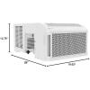 imageProfile PHNT10CC Clearview Air Conditioner 10300 Inverter Technology Ultra Quiet Medium Rooms up to 450 Sq FT Full Window View with Easy Installation EnergyEfficient Cooling 10300 BTU WhiteWhite