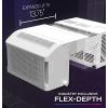 imageProfile PHNT10CC Clearview Air Conditioner 10300 Inverter Technology Ultra Quiet Medium Rooms up to 450 Sq FT Full Window View with Easy Installation EnergyEfficient Cooling 10300 BTU WhiteWhite