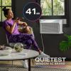 imageProfile PHNT10CC Clearview Air Conditioner 10300 Inverter Technology Ultra Quiet Medium Rooms up to 450 Sq FT Full Window View with Easy Installation EnergyEfficient Cooling 10300 BTU WhiteWhite