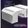 imageProfile PHNT10CC Clearview Air Conditioner 10300 Inverter Technology Ultra Quiet Medium Rooms up to 450 Sq FT Full Window View with Easy Installation EnergyEfficient Cooling 10300 BTU WhiteWhite