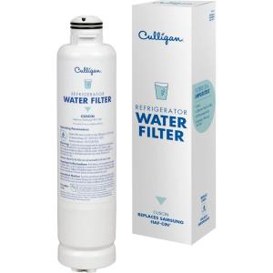 imageCulligan CUSCIN Refrigerator Water Filter  Replacement for Samsung Water Filter HAFCIN  Replace Every 6 Months  Pack of 11 Count Pack of 1