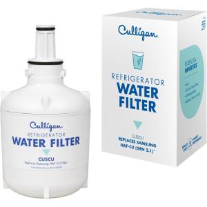 imageCulligan CUSCIN Refrigerator Water Filter  Replacement for Samsung Water Filter HAFCIN  Replace Every 6 Months  Pack of 1Pack of 1