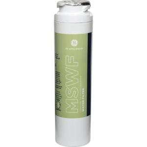 imageGE MSWF Refrigerator Water Filter  Certified to Reduce Lead Sulfer and 50 Other Impurities Pack of 1