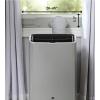 imageGE 10500 BTU Portable Air Conditioner for Medium Rooms up to 450 sq ft 3in1 with Dehumidify Fan and Auto Evaporation Dual Hose Compatible Included Window Installation Kit GreyGray