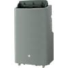 imageGE 10500 BTU Portable Air Conditioner for Medium Rooms up to 450 sq ft 3in1 with Dehumidify Fan and Auto Evaporation Dual Hose Compatible Included Window Installation Kit GreyGray