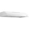imageGE 30quot Energy Star Certified Under The Cabinet Hood with Convertible Duct Vertical and rear exhaust with 2 Speed Exhaust Fan Reusable Filter and LED Lights in Stainless SteelWhite