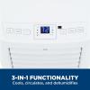 imageGE APMS06BWF DOE Portable Air Conditioner Digital and Remote Control Perfect for Small Size Bedroom or Living Room up to 250 sq ft Easy Install Kit Included New 6000 BTU WhiteWhite