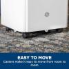 imageGE APMS06BWF DOE Portable Air Conditioner Digital and Remote Control Perfect for Small Size Bedroom or Living Room up to 250 sq ft Easy Install Kit Included New 6000 BTU WhiteWhite
