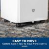imageGE APMS06BWF DOE Portable Air Conditioner Digital and Remote Control Perfect for Small Size Bedroom or Living Room up to 250 sq ft Easy Install Kit Included New 6000 BTU WhiteWhite