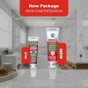 imageGE Advanced Silicone Caulk for Kitchen ampamp Bathroom Clear 28 fl oz Tube 1 Pack  100 Waterproof Silicone Sealant 5X Stronger Adhesion Shrink ampamp Crack ProofClear