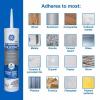 imageGE All Purpose Silicone Caulk Clear 10 fl oz Cartridge 1 Pack  100 Waterproof Silicone Sealant Stronger Adhesion Freeze ampamp Sun Proof1 Pack