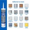 imageGE All Purpose Silicone Caulk Clear 10 fl oz Cartridge 1 Pack  100 Waterproof Silicone Sealant Stronger Adhesion Freeze ampamp Sun Proof12 Pack