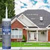 imageGE All Purpose Silicone Caulk Clear 10 fl oz Cartridge 1 Pack  100 Waterproof Silicone Sealant Stronger Adhesion Freeze ampamp Sun Proof12 Pack