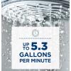 imageGE Appliances 146 kW Medium Tankless Electric Water Heater for Home Kitchen Bathroom Digital Touch Screen Temperature Control 29 Gallons per Minute 240v24 Kilowatts