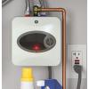 imageGE Appliances 6 Gallon Versatile Mini Tank Electric Water Heater with Adjustable Thermostat Easily Installs Under Sink 120vGray